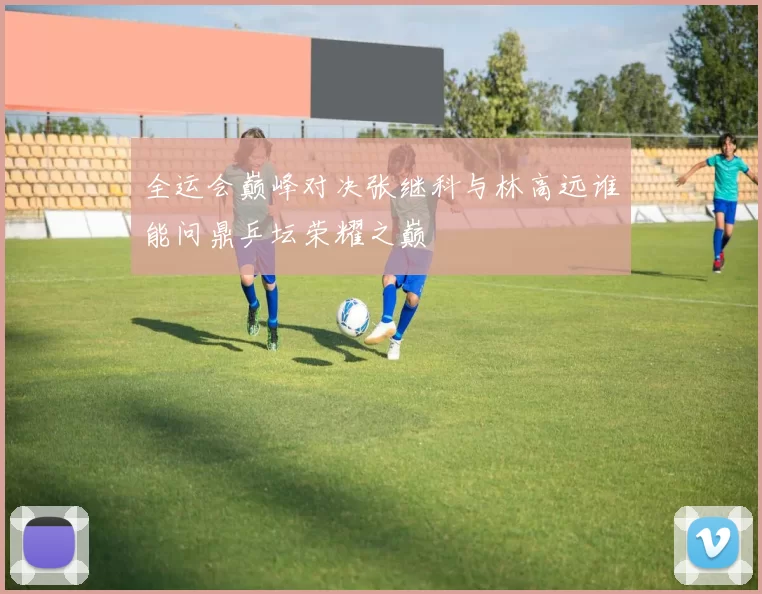 全运会巅峰对决张继科与林高远谁能问鼎乒坛荣耀之巅